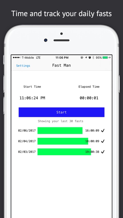 Fast Man - Intermittent Fasting Timer