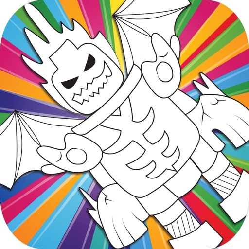Lego knights nexo  coloring war of tron iOS App