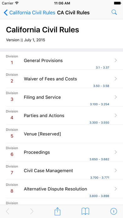 How to cancel & delete California Civil Rules (LawStack CA Series) from iphone & ipad 1