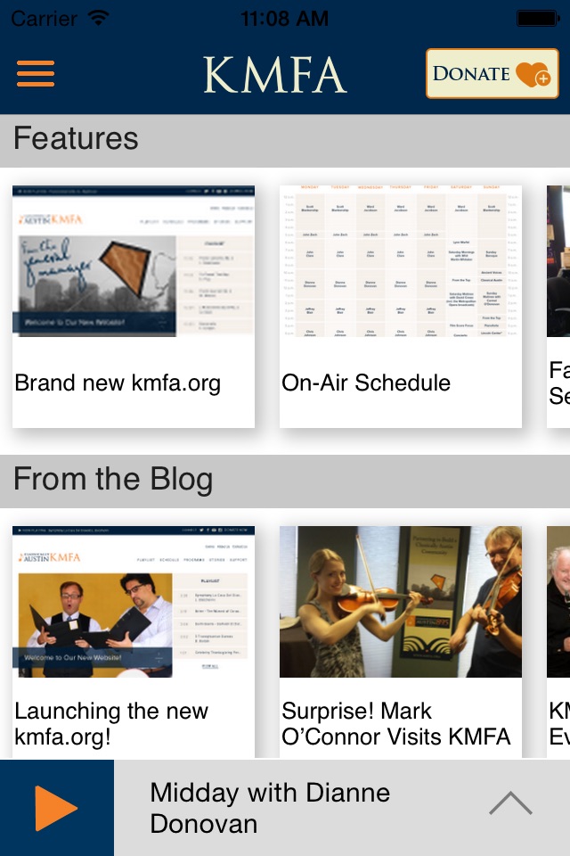 KMFA Classically Austin 89.5 screenshot 2