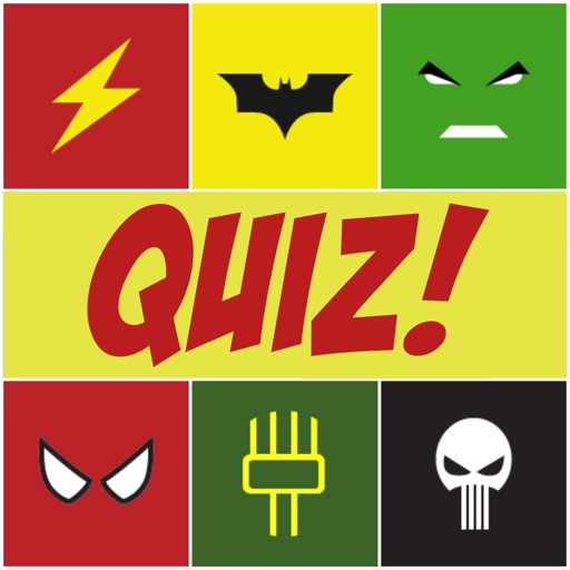 Superhero Quiz - Comics,Cartoon Guess Game Trivia iOS App