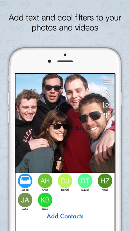 Quikchat Photo & Video camera Messenger