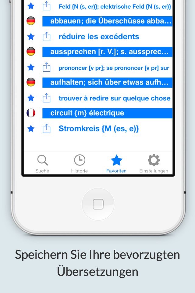 Offline German French Dictionary screenshot 2