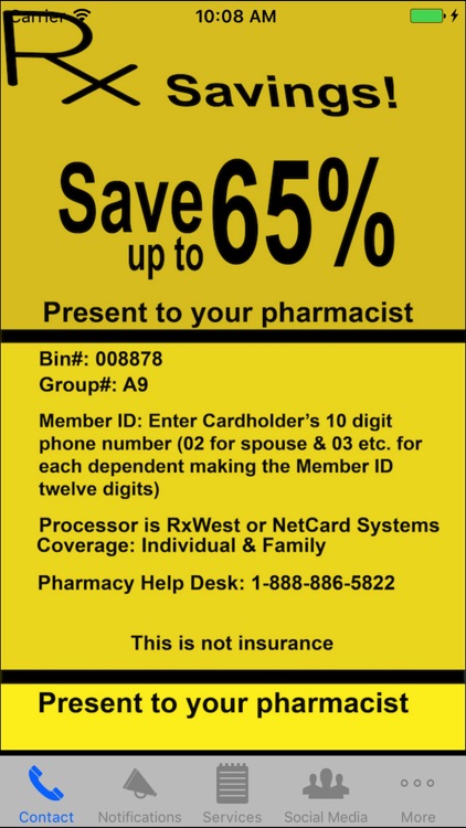 Rx Savings!