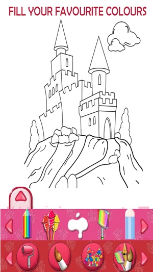 Castle Kids Coloring Book(圖3)-速報App