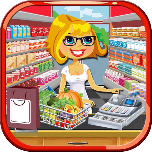 Supermarket Girl Cashier Simulation Icon