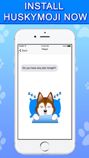 HuskyMoji - Stickers & Keyboard for Husky Dogs(圖4)-速報App