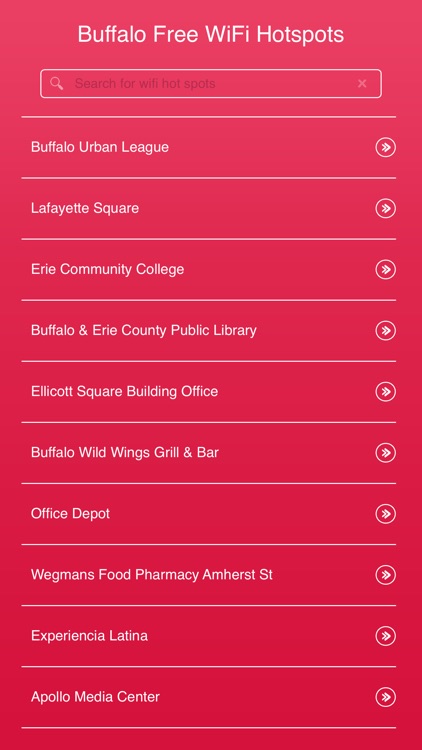 Buffalo Wifi Hotspots screenshot-1