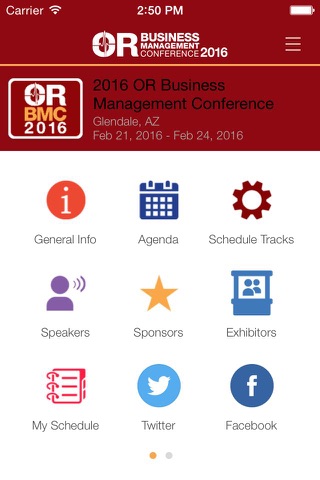 OR Business Mgmt. Conf. screenshot 3