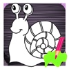 Mania Snail Colorings Game For Kids