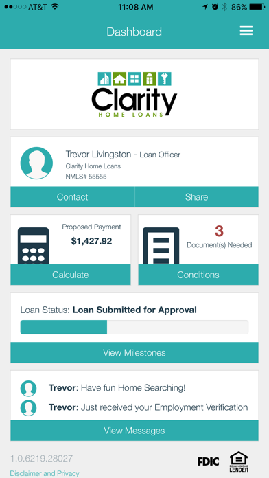 How to cancel & delete Clarity Home Loan from iphone & ipad 2