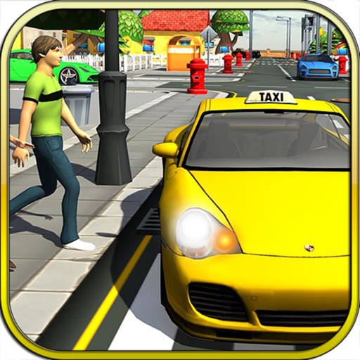 Modern city  Taxi drive : Speed Simulation 2017