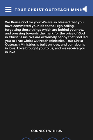 True Christ Outreach Ministry screenshot 3
