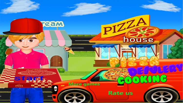 Pizza Delivery Cooking Games