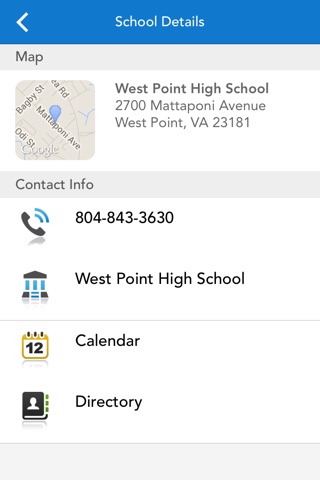 West Point Public Schools screenshot 2
