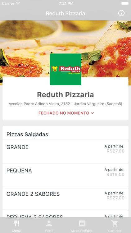 Reduth Pizzaria Delivery