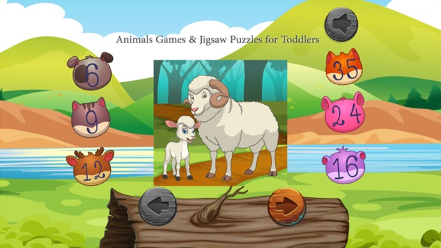 Animals Games & Jigsaw Puzzles for Toddl