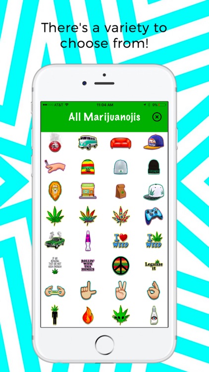 Marijuanoji - weed emoji keyboard screenshot-3