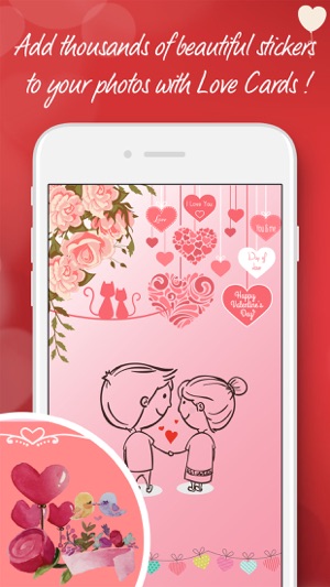 Love card designer - add text & stickers to photo(圖3)-速報App