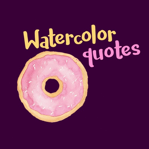 Funny Quotes Stickers Watercolor by Maraquela icon