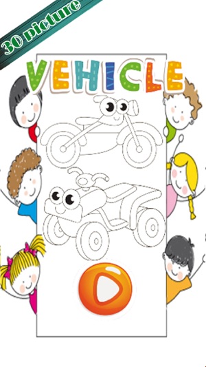 Learning Vehicles Coloring Markers Easy 