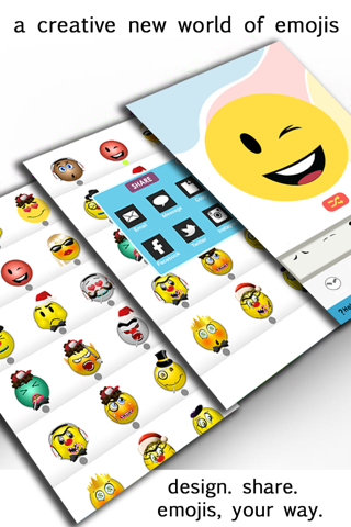 Emoji Maker - Make Your Own Emoticon Avatar Faces screenshot 2