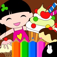 Birthday Cake Coloring Games