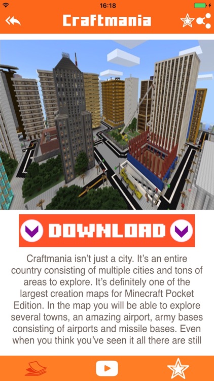 Epic City Maps for Minecraft PE Pocket Edition
