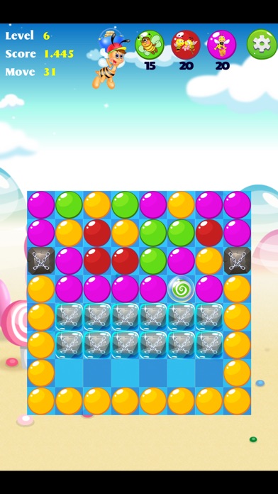 Bubble Honey Pop - New Match 3 screenshot 2