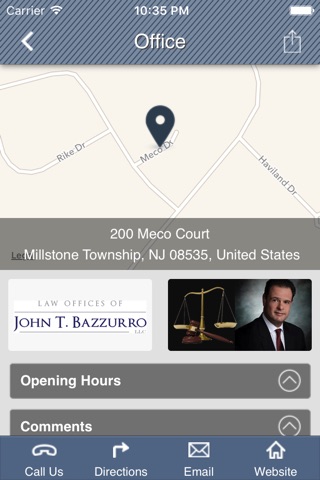 John T. Bazzurro Law Offices screenshot 3
