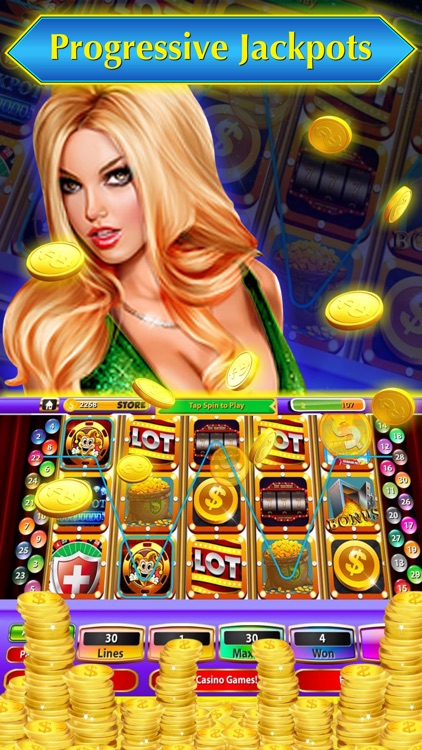 Slots - Mega Fortune Big Lottery Casino Machine screenshot-3