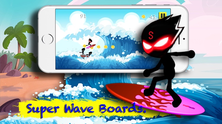 Stickman Surfers : Survival South Island