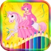 Coloring Book Princess Game for Kids