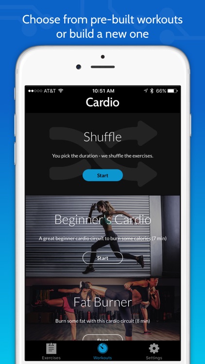 Daily Cardio Workout Trainer by FitCircuit