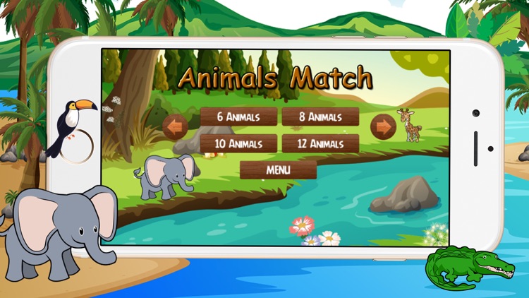 Kids Animals Matching Game