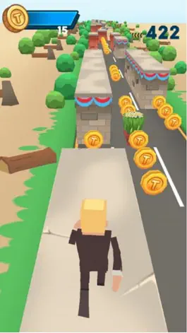 Game screenshot Crazy Trump Catch Money Run apk