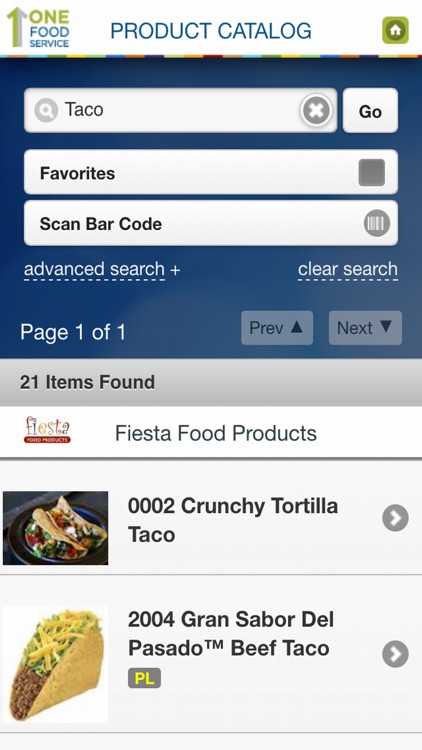 1FS Product Catalog - Broker Edition