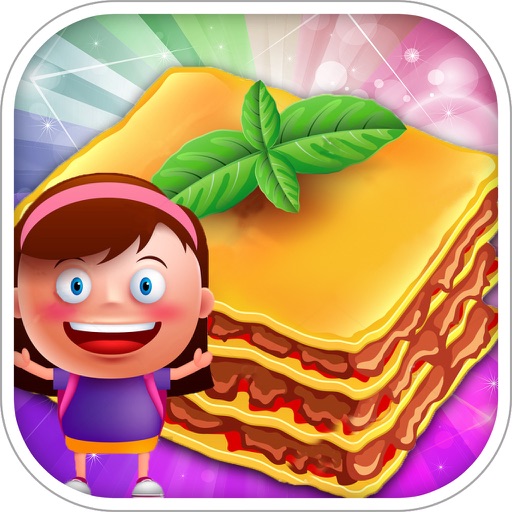 Baked Lasagna Chef kids Cooking game icon