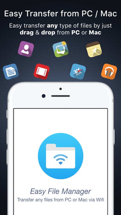 Easy File Manager & Explorer for Wifi Transfers
