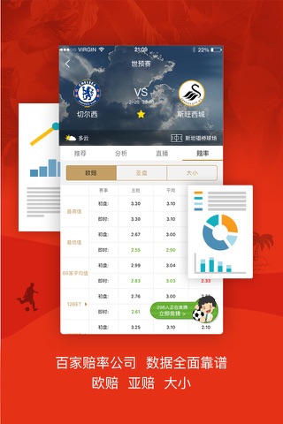 天天中彩-足球比赛体彩投注预测分析神器 screenshot 2