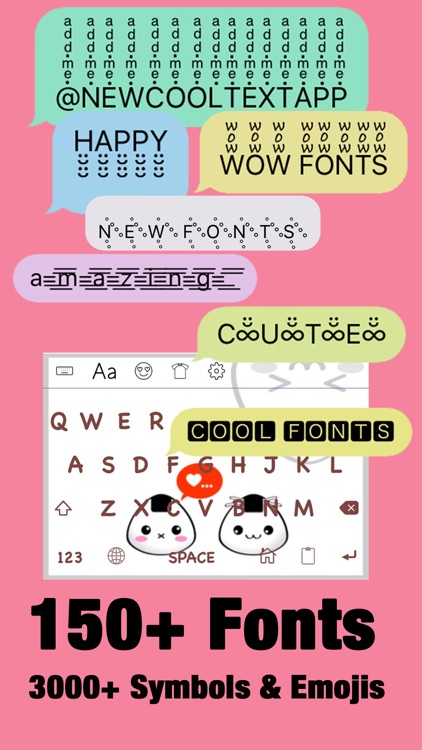 New Cool Text: Fonts FX,Emoji Font & Font Keyboard