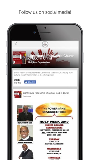 Lighthouse Fellowship COGIC(圖2)-速報App