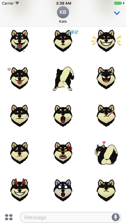 Shiba Emoticon Animated screenshot-3