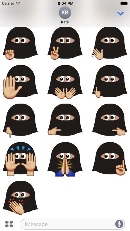 Burka Emoji screenshot-4