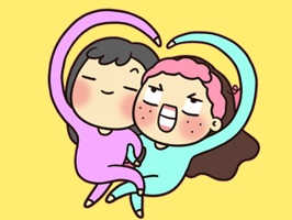 Fengfeng and Yanyan are two optimistic and humorous sisters