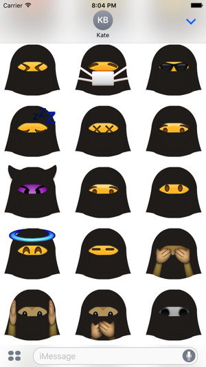 Burka Emoji(圖3)-速報App