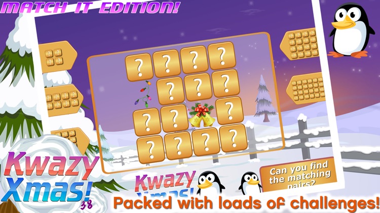 Christmas Games Xmas Challenging Matching Pairs screenshot-3