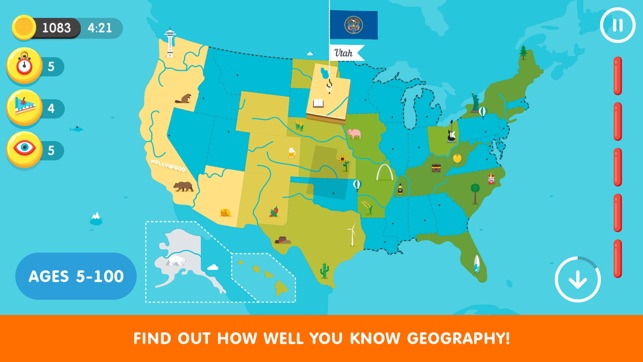 National Giraffic: Countries, Capitals a