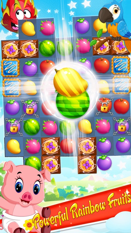 Fruit Garden Mania - Match 3 screenshot-4