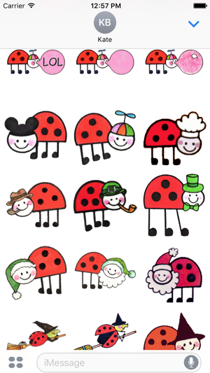 Ladybug Love Stickers(圖3)-速報App